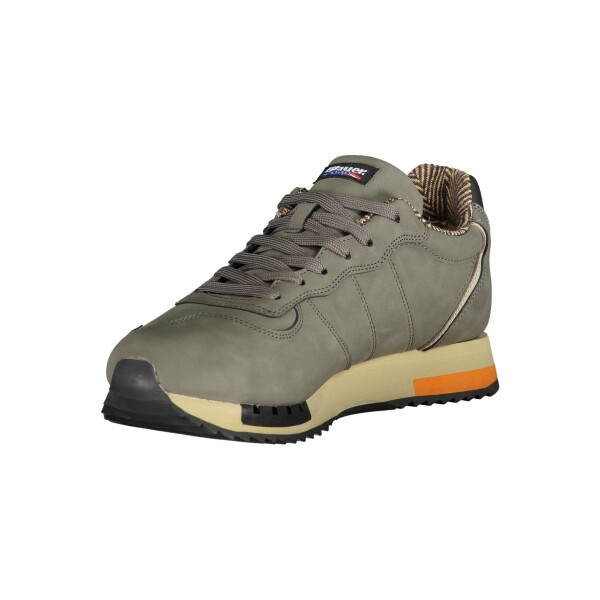 Blauer ανδρικά sneakers σε γκρι χρώμα με κορδόνια