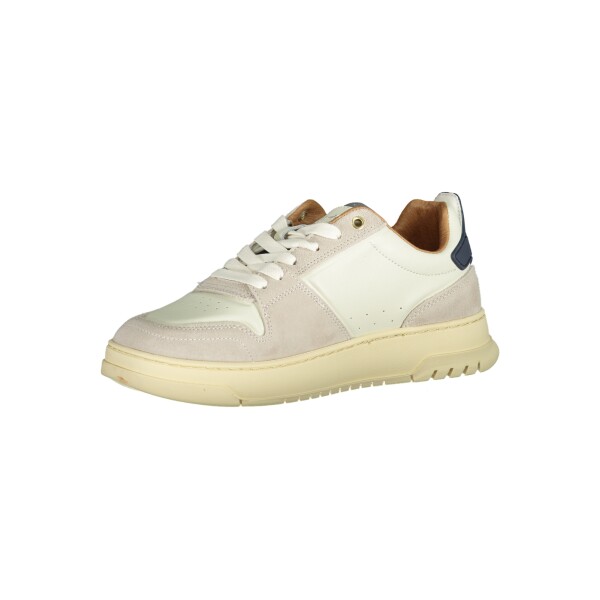 Blauer ανδρικά λευκά sneakers με κορδόνια