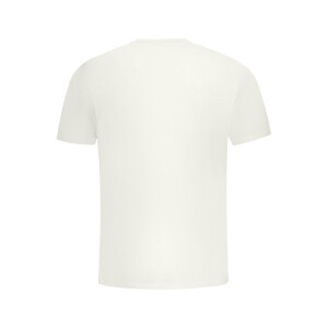 North Sails ανδρικό λευκό T-shirt με κοντά μανίκια και λογότυπο
