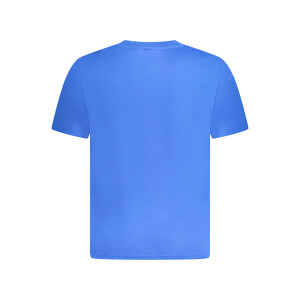 North Sails ανδρικό μπλε T-shirt με στρογγυλή λαιμόκοψη και λογότυπο