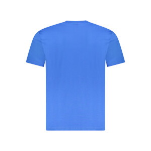 North Sails ανδρικό μπλε T-shirt με κοντά μανίκια και λογότυπο