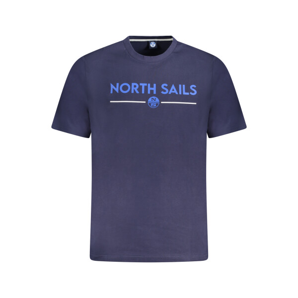 North Sails ανδρικό t-shirt σε μπλε χρώμα με κοντά μανίκια και λογότυπο