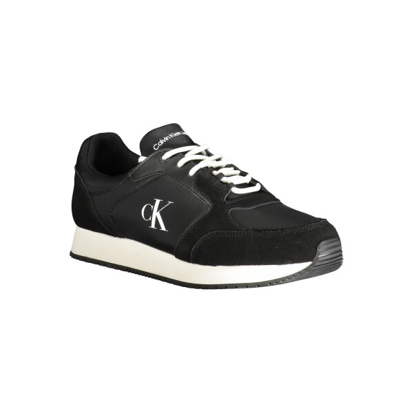 Calvin Klein ανδρικά sneakers σε μαύρο χρώμα με κορδόνια