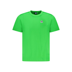 North Sails Ανδρικό Πράσινο T-shirt με στρογγυλή λαιμόκοψη