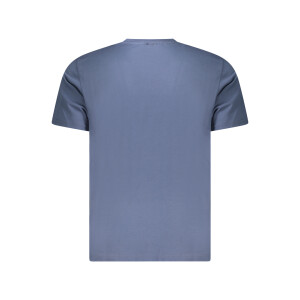 North Sails ανδρικό μπλε t-shirt με κοντά μανίκια και λογότυπο