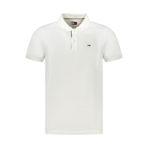 Tommy Hilfiger Ανδρική Λευκή Polo Μπλούζα
