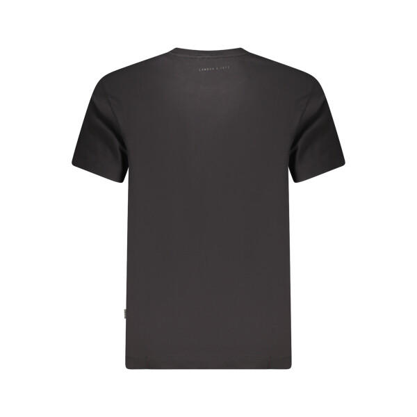 Pepe Jeans ανδρικό μαύρο t-shirt με κοντά μανίκια και λογότυπο