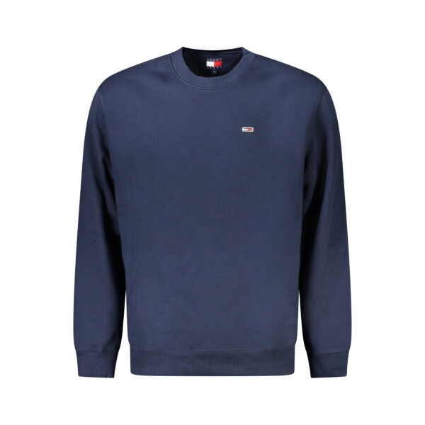 Tommy Hilfiger Ανδρικό Μπλε Φούτερ με Φερμουάρ