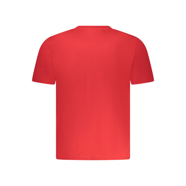 North Sails ανδρικό t-shirt σε κόκκινο χρώμα με κοντά μανίκια και print λογότυπο