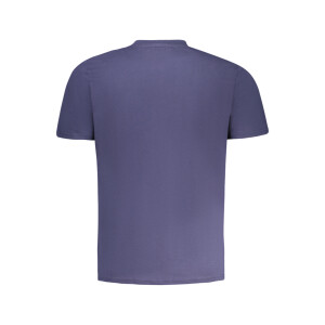 North Sails ανδρικό μπλε T-shirt με κοντά μανίκια και λογότυπο
