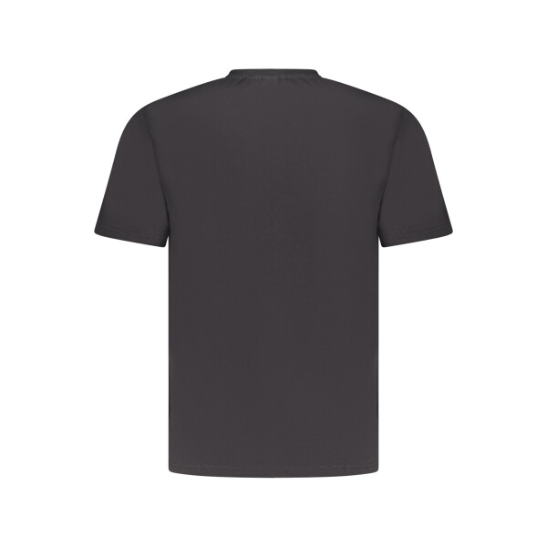 North Sails ανδρικό μαύρο t-shirt με κοντά μανίκια και λογότυπο