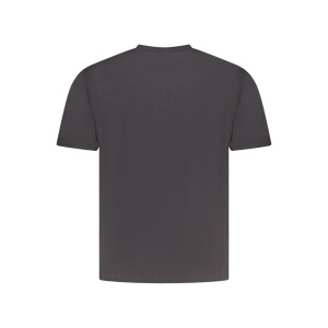 North Sails ανδρικό μαύρο t-shirt με κοντά μανίκια και λογότυπο