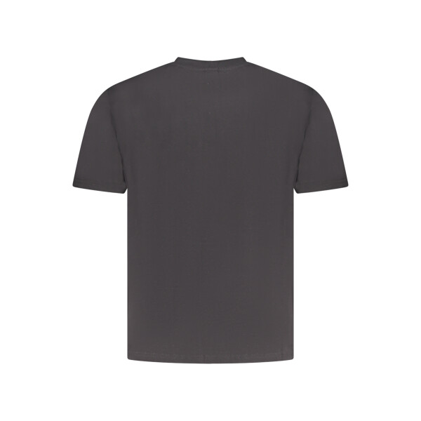 North Sails ανδρικό μαύρο t-shirt με κοντά μανίκια και λογότυπο