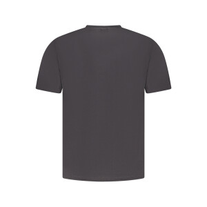 North Sails ανδρικό μαύρο T-shirt με κοντά μανίκια και λογότυπο