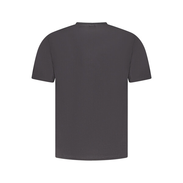 North Sails ανδρικό μαύρο T-shirt με κοντά μανίκια και λογότυπο