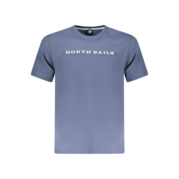 North Sails ανδρικό μπλε t-shirt με κοντά μανίκια και λογότυπο