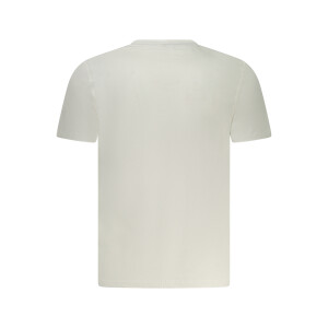 North Sails ανδρικό λευκό t-shirt με κοντά μανίκια και λογότυπο
