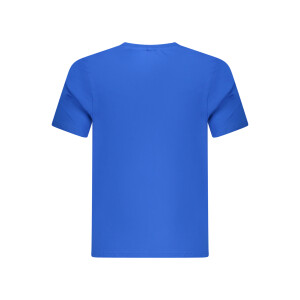 North Sails ανδρικό μπλε T-shirt με στρογγυλή λαιμόκοψη και λογότυπο