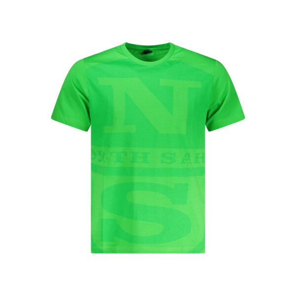 North Sails ανδρικό πράσινο t-shirt με κοντά μανίκια και λογότυπο