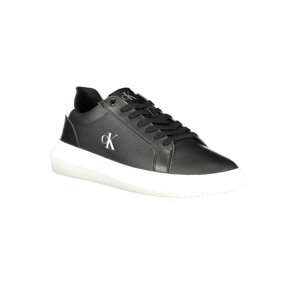Calvin Klein ανδρικά sneakers σε μαύρο χρώμα με κορδόνια και λογότυπο