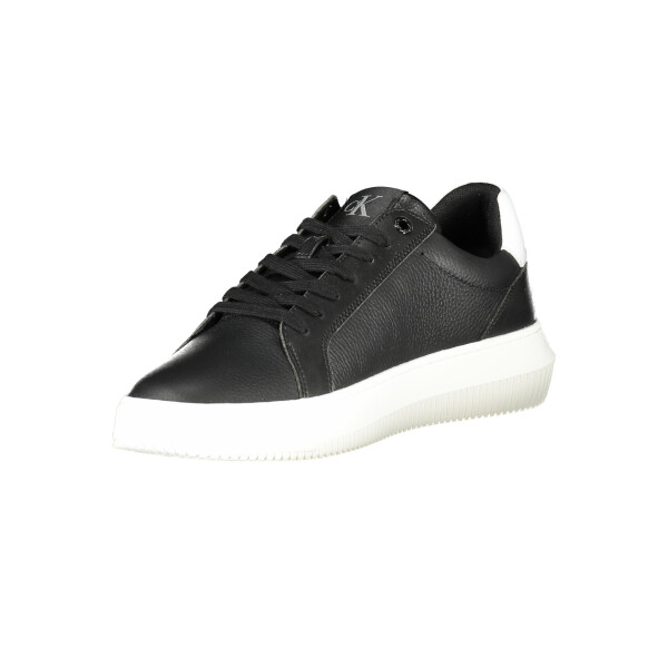 Calvin Klein ανδρικά sneakers σε μαύρο χρώμα με κορδόνια και λογότυπο