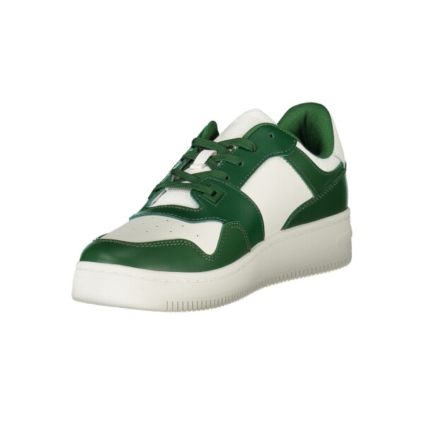 Tommy Hilfiger Ανδρικά Πράσινα Sneakers με κορδόνια και λογότυπο