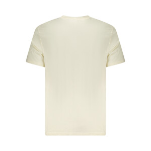 LEE Ανδρικό Μπεζ T-shirt με κοντά μανίκια και λογότυπο