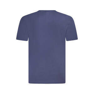 FILA Ανδρικό Μπλε T-shirt με κοντά μανίκια και λογότυπο