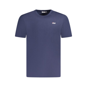 FILA Ανδρικό Μπλε T-shirt με κοντά μανίκια και λογότυπο