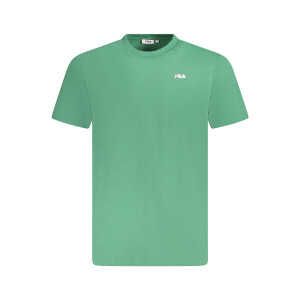 FILA Ανδρικό Πράσινο T-shirt με κοντά μανίκια και λογότυπο