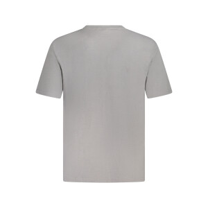 FILA Ανδρικό Γκρι T-shirt με κοντά μανίκια και λογότυπο