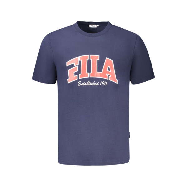 FILA ανδρικό μπλε T-shirt με κοντά μανίκια και λογότυπο