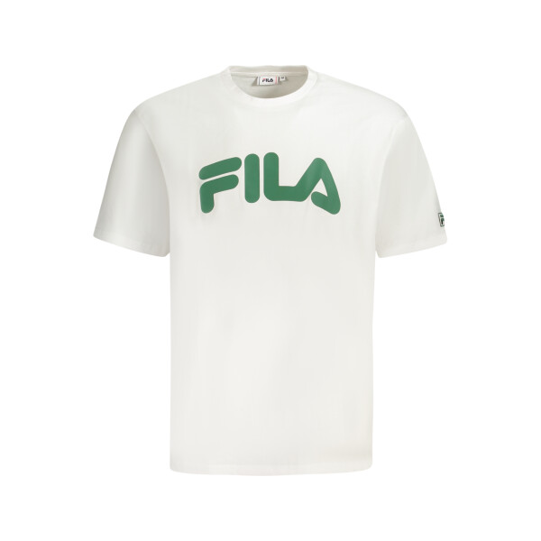 FILA Ανδρικό Λευκό T-Shirt με πράσινο λογότυπο