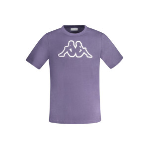 KAPPA Ανδρικό Μπλε T-shirt με κοντά μανίκια και λογότυπο