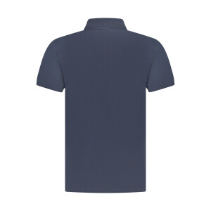 Timberland Ανδρική Μπλε Polo Μπλούζα με κοντά μανίκια