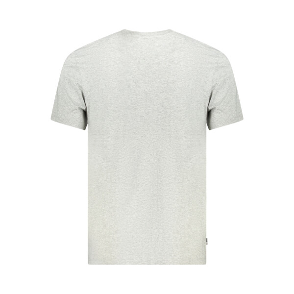 Timberland ανδρικό t-shirt σε γκρι χρώμα με κοντά μανίκια και λογότυπο