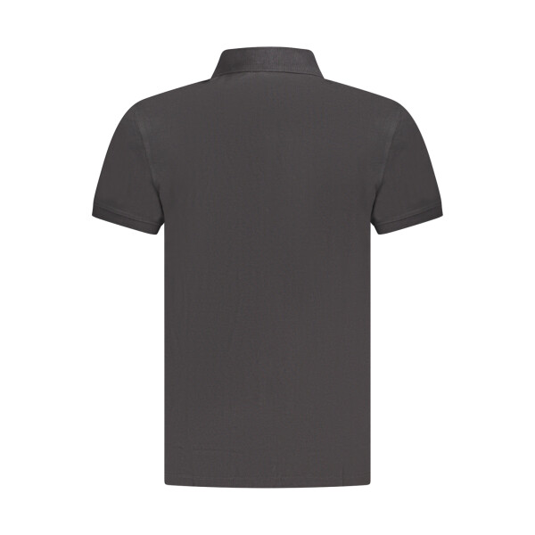 Timberland Ανδρική Μαύρη Polo Μπλούζα με κοντά μανίκια
