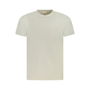 Timberland Ανδρικό Μπεζ T-shirt με στρογγυλή λαιμόκοψη
