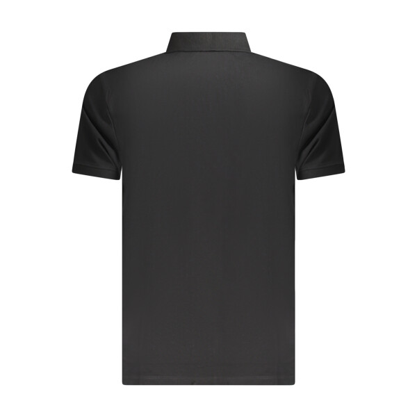 Timberland Ανδρική Μαύρη Polo Μπλούζα με κοντά μανίκια και κεντημένο λογότυπο