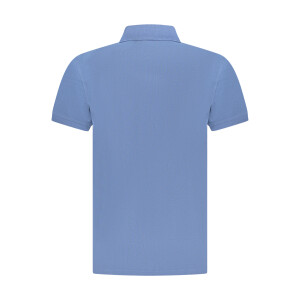 Timberland Ανδρική Μπλε Polo Μπλούζα με κοντά μανίκια