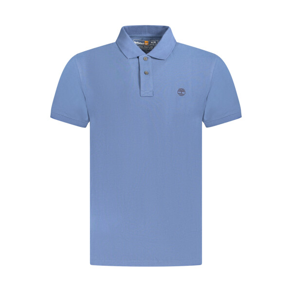 Timberland Ανδρική Μπλε Polo Μπλούζα με κοντά μανίκια