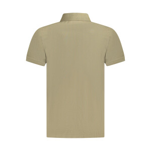 Timberland Ανδρική Καφέ Polo Μπλούζα με κοντά μανίκια