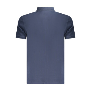 Timberland ανδρική polo μπλούζα σε μπλε χρώμα με κοντά μανίκια