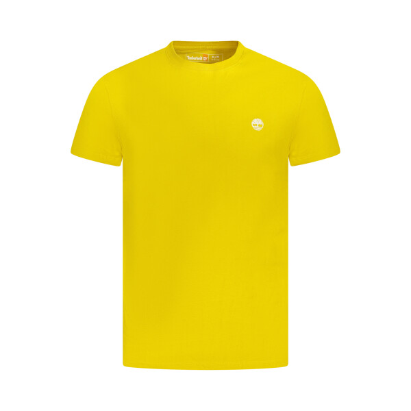 Timberland Ανδρικό Κίτρινο T-shirt με στρογγυλή λαιμόκοψη