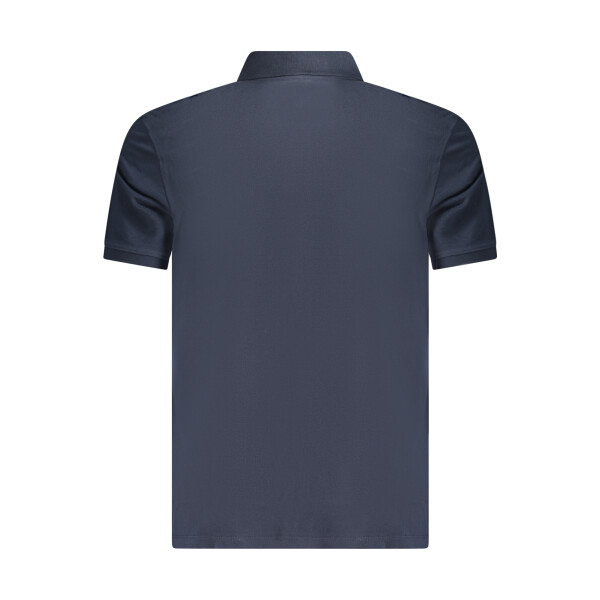 Timberland ανδρική polo μπλούζα σε μπλε χρώμα με κοντά μανίκια και λογότυπο