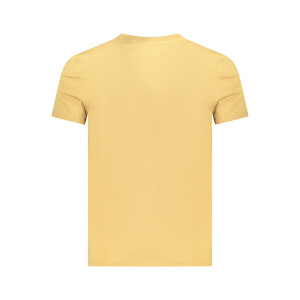 Timberland ανδρικό t-shirt σε μπεζ χρώμα με κοντά μανίκια και στρογγυλή λαιμόκοψη
