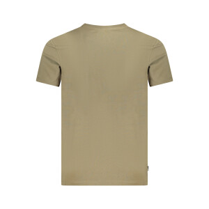 Timberland Ανδρικό Πράσινο T-shirt με στρογγυλή λαιμόκοψη και λογότυπο
