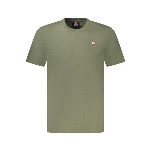 NORWAY 1963 Ανδρικό Πράσινο T-shirt με στρογγυλή λαιμόκοψη