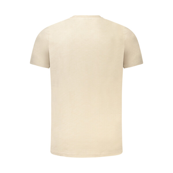 NORWAY 1963 Ανδρικό Μπεζ T-shirt με στρογγυλή λαιμόκοψη και λογότυπο