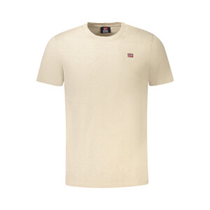 NORWAY 1963 Ανδρικό Μπεζ T-shirt με στρογγυλή λαιμόκοψη και λογότυπο